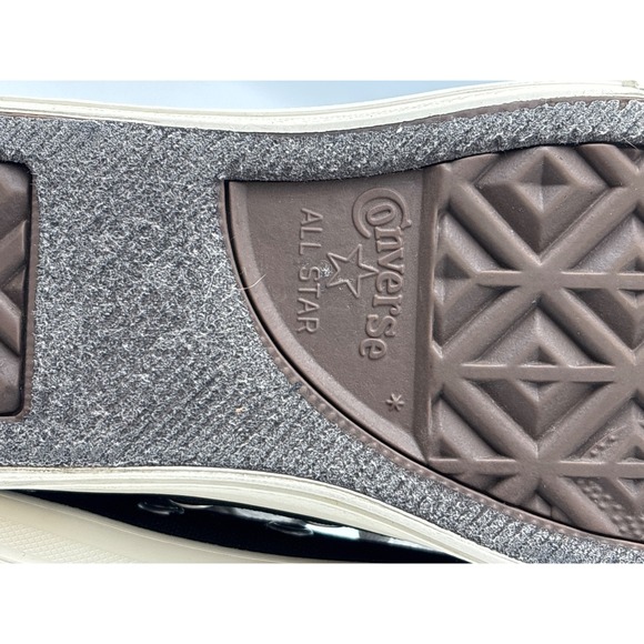 Converse Love Fearlessly Yourself First Black White Red Heart, Kids Unisex Sz 2 - Picture 11 of 11